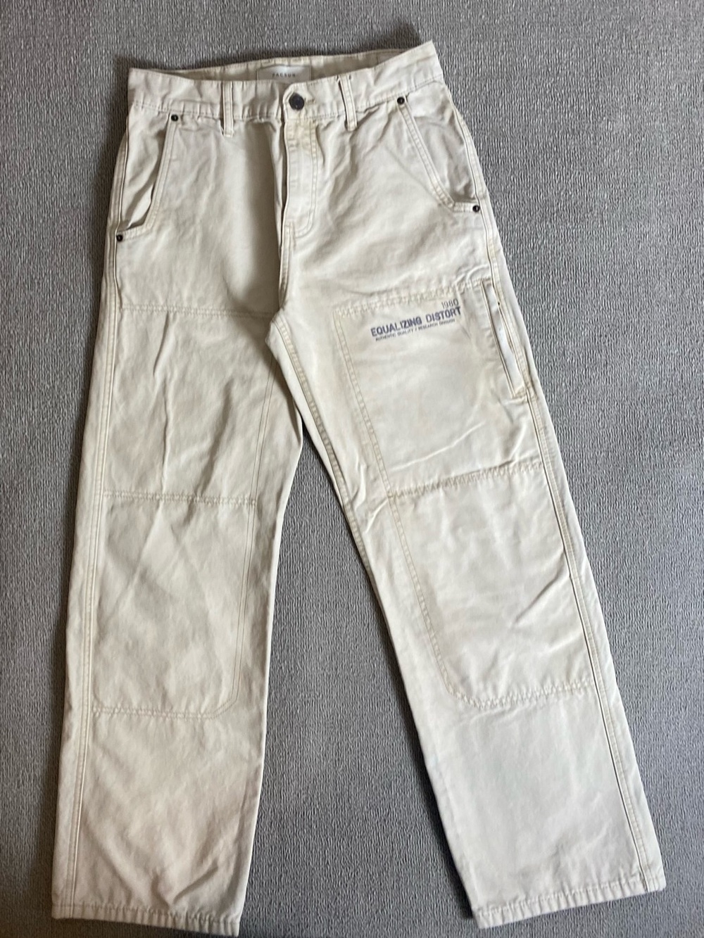 PACSUN Men’s 30x32 Baggy Utility Work Pants- Outdoor Industrial Streetwear